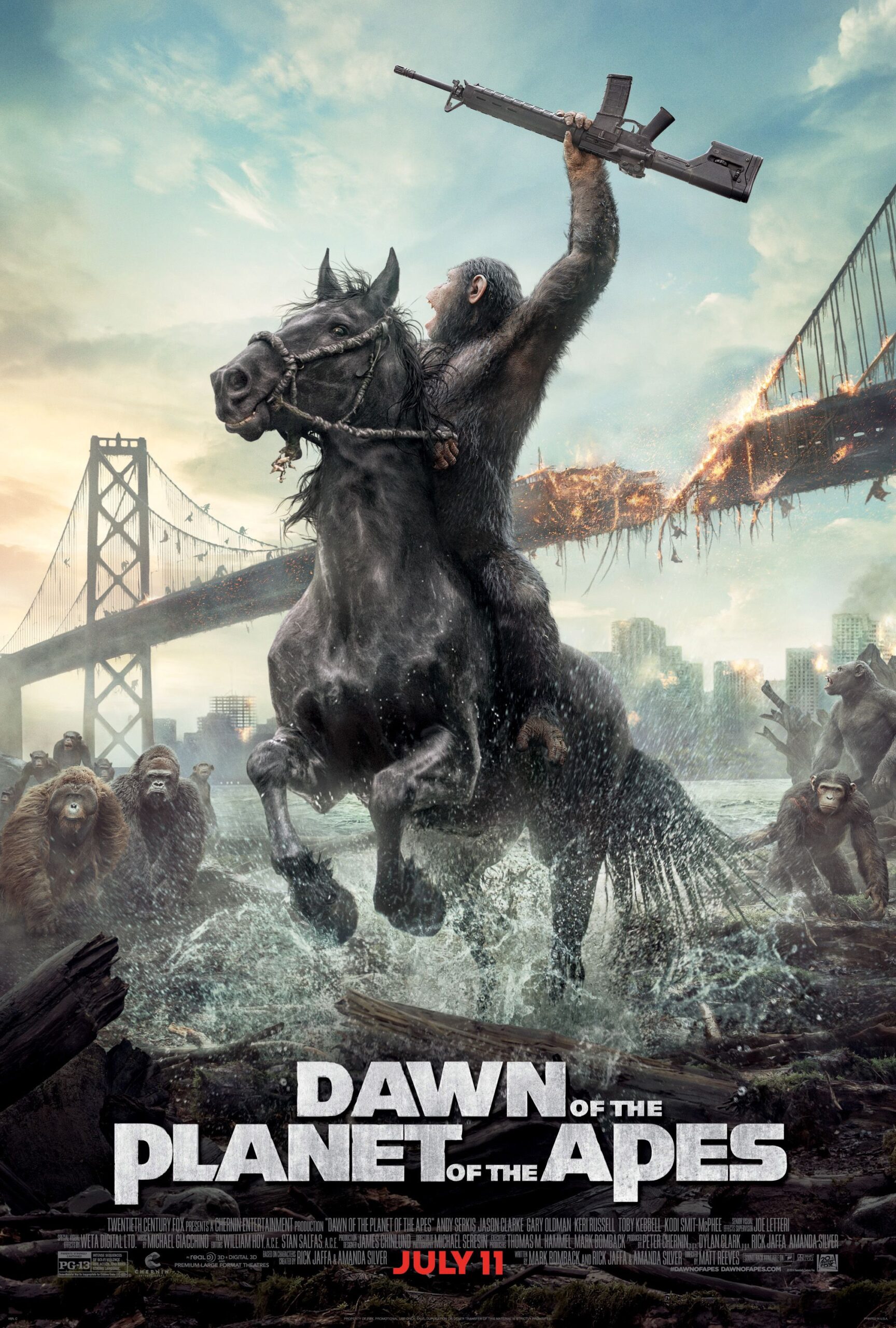 Dawn of the Planet of the Apes รุ่งอรุณแห่งพิภพวานร (2014)