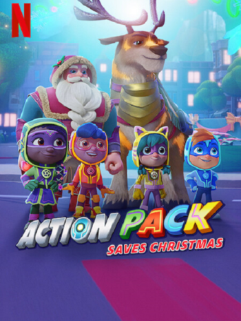 The Action Pack Saves Christmas (2022) แอ็คชั่นแพ็คพิทักษ์คริสต์มาส